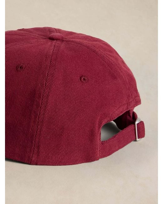 White Stuff Red Patch Detail Cap for men
