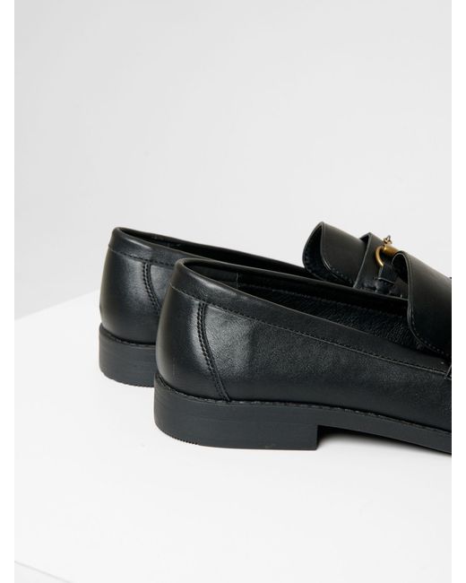 Threadbare White Snaffle Loafers for men