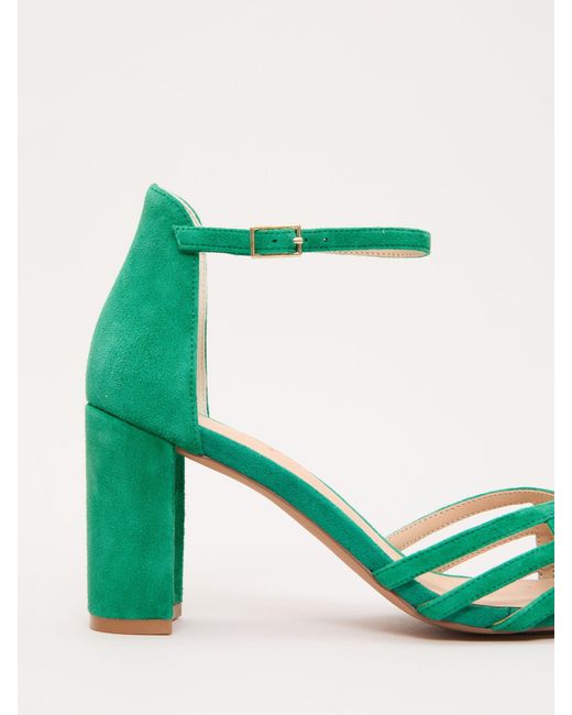 Phase Eight Green Phase Eight High Block Sandals