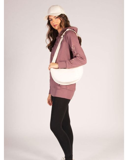 Pineapple Pink Light Longline Hoodie