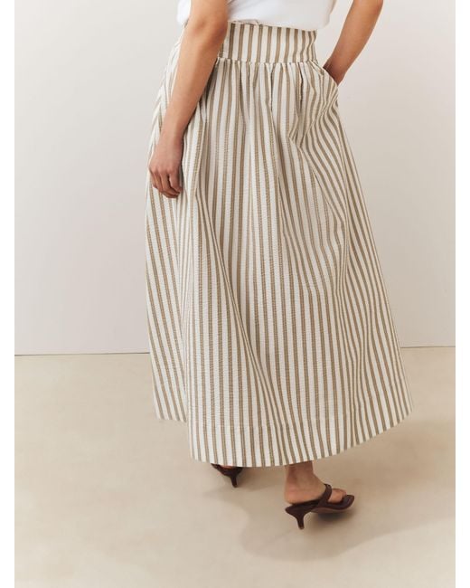 Next Natural Button Down Maxi Skirt