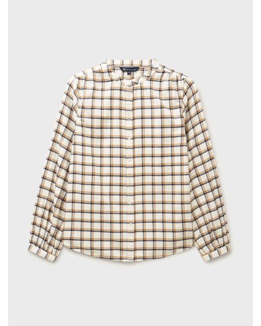 Crew Natural Tabitha Flannel Blouse