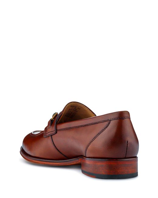 Jones Bootmaker Reece Loafer Aus Leder in Red für Herren