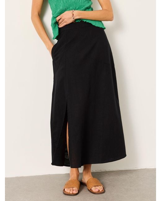 FatFace Green Fatface Skye Midi Skirt