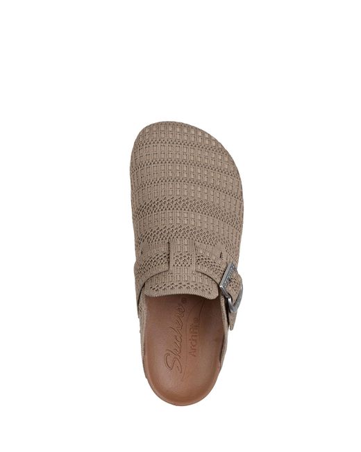 Skechers Brown Arch Fit Granola Too Late Shoes