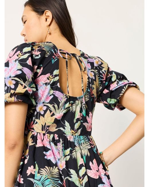 FatFace Black Fatface Bria Midi Dress