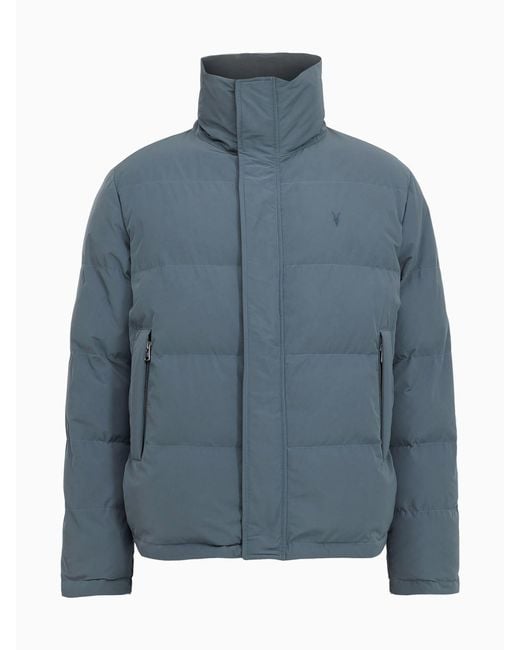 AllSaints Blue Novern Jacket for men
