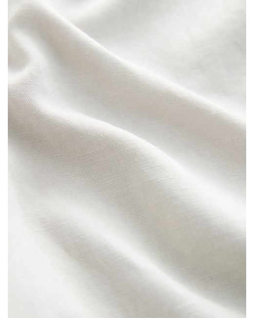 Next Natural Premium Soft Touch Linen Blend Elasticated Waist Shorts for men