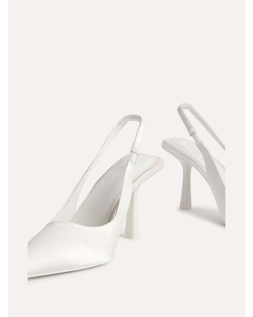 Linzi Black Matched Bridal Sling Back Court Heels