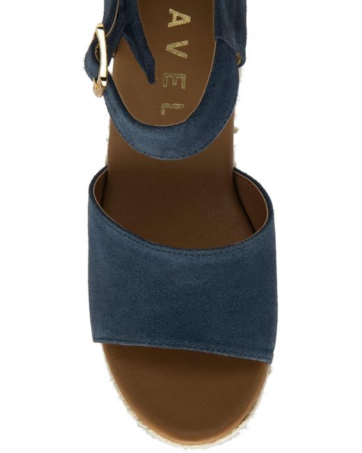 Ravel Black Open-Toe Wedge Sandals