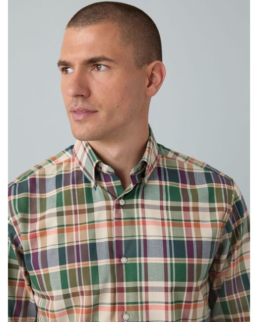 Next Multicolor Regular Fit Easy Iron Button Down Oxford Shirt for men