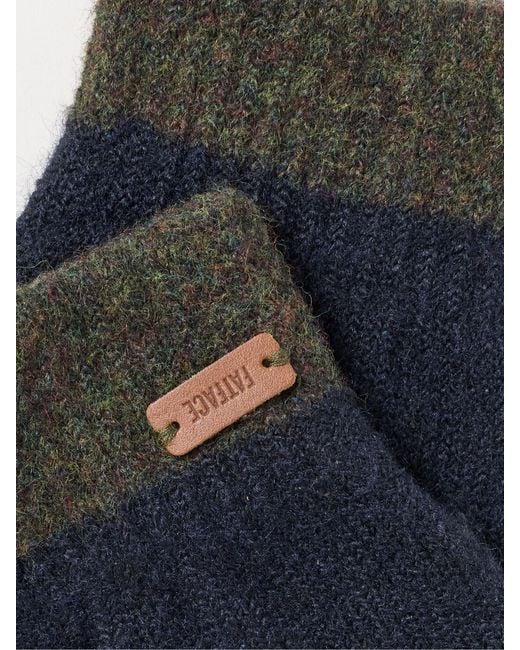 FatFace Blue Fatface Leo Gloves for men