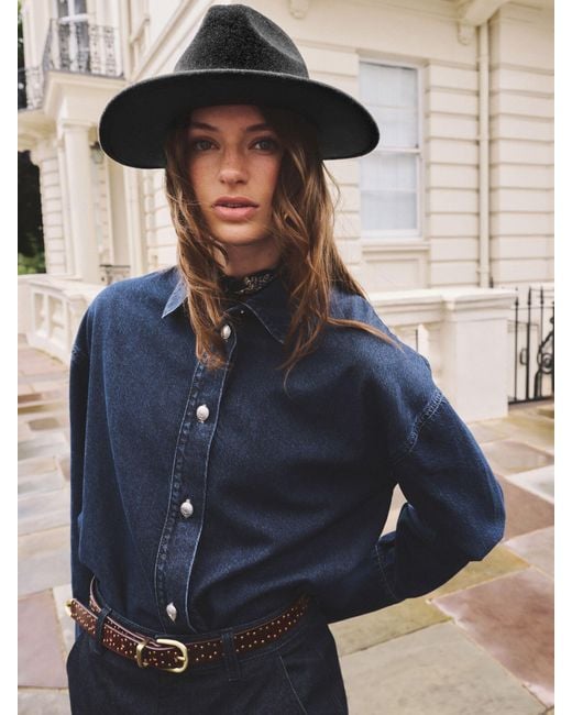 Next Black Fedora Snaffle Hat