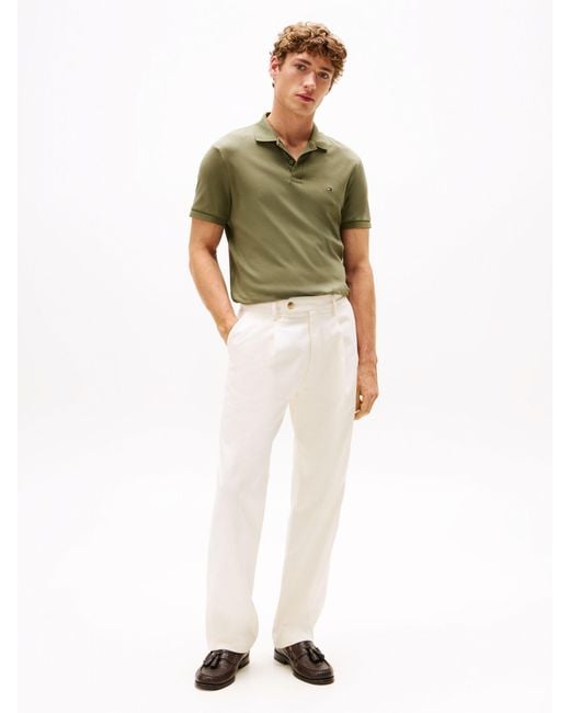 Tommy Hilfiger Green Regular Fit Polo Shirt for men