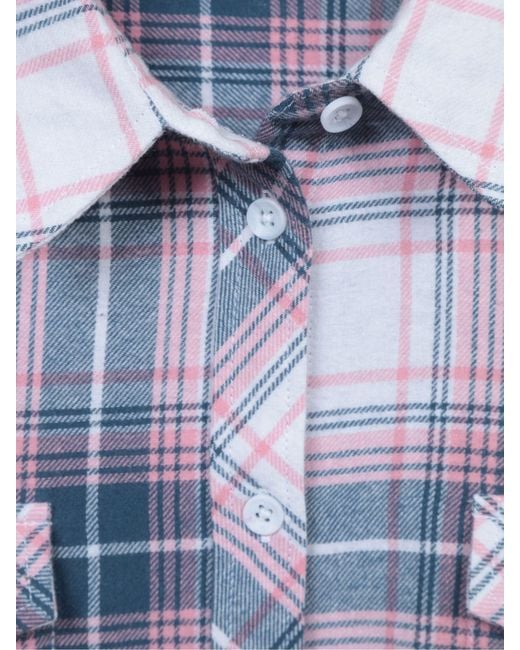 Mountain Warehouse Blue Willow Brushed Flannel Shirt