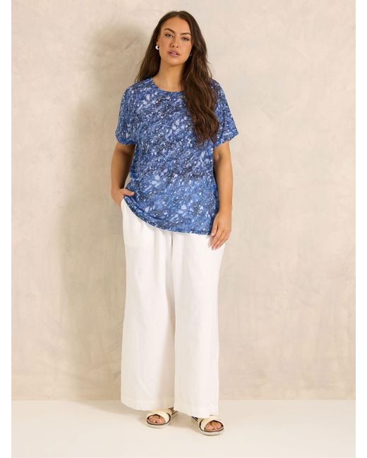 Evans Blue Burnout Top