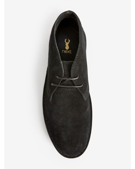 Next Blue Suede Desert Boots for men