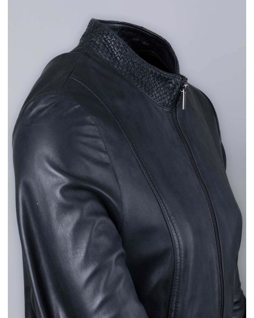 Lakeland Leather Blue Anthorn Leather Jacket