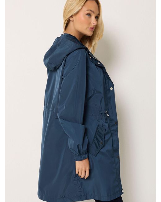 M Com Blue Rain Jacket