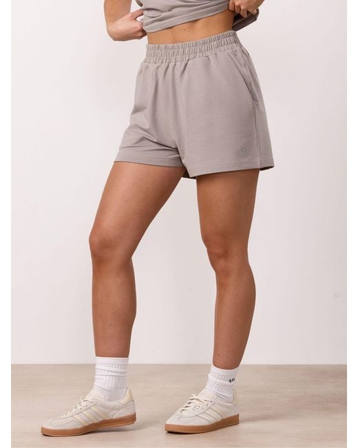 Gym King Gray Victory Loopback Shorts
