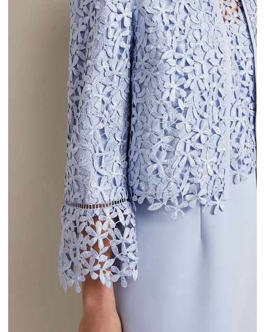 Phase Eight Blue Daisy Jacket