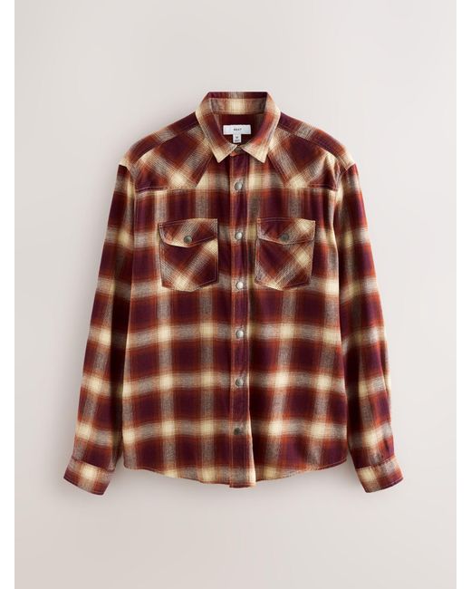 mens brown check dress shirt TAFT Men's Gladiator Full-grain Leather Dress Shoes - Chocolate main image 1