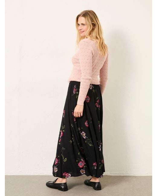 FatFace Pink Fatface Willow Midi Skirt