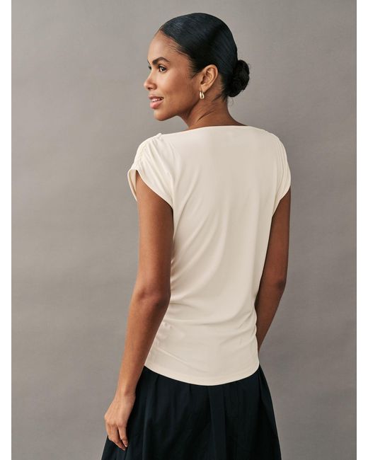 Next White Ärmelloses Top