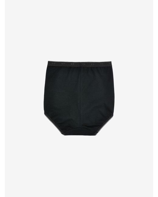 Sloggi Black High Waist Basic+ Maxi Knickers 3 Pack