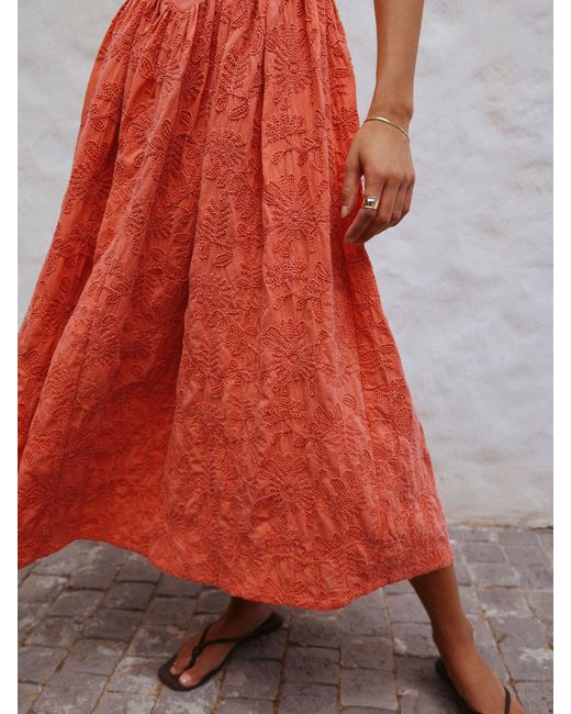 Next Women's White Cornelli Skirt Woven Mix Midi Dress Next Women's White Cornelli Skirt Woven Mix Midi Dress