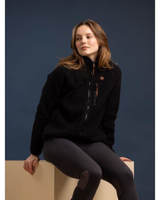 Trespass Black Quake Fleece Jacket