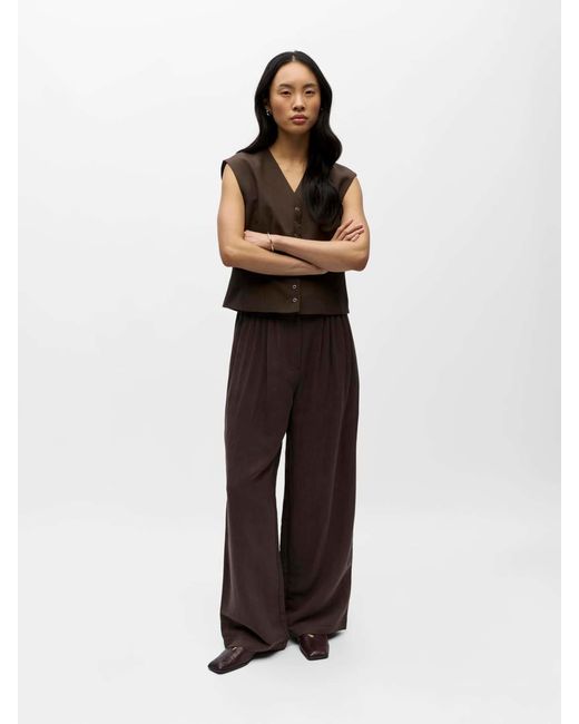 Object Brown Tailored Trousers