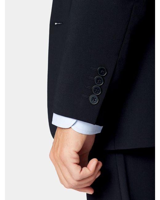 Brook Taverner Blue Suit Jacket for men