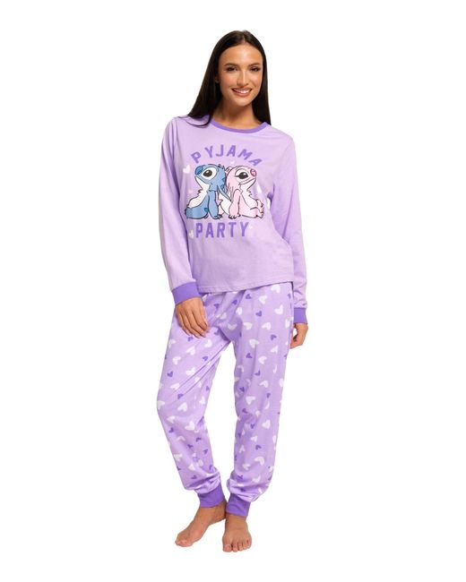 Character Purple Disney Lilo & Stitch Pyjamas
