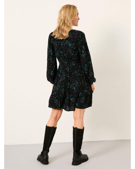 FatFace Black Fatface Pippa Petite Mini Dress