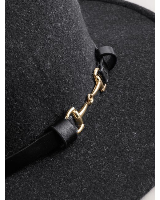 Next Black Fedora Snaffle Hat