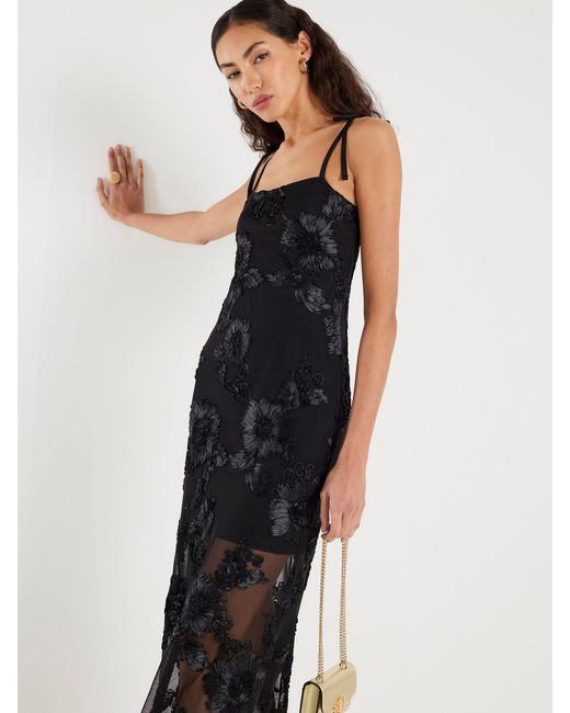 River Island Cornelli Maxi Dress in Black | Lyst River Island Cornelli Maxi Dress in Black | Lyst