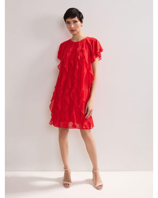Phase Eight Red Claudette Dress