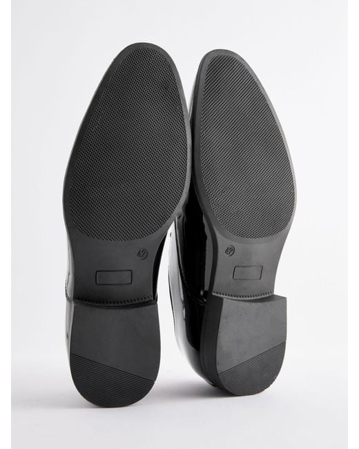 Next Patent Oxford Schuhe Mit Zehenkappe Shoes in Blue für Herren