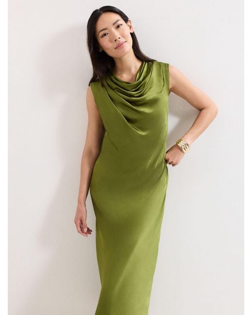 Phase Eight Green Hallie Midi Dress