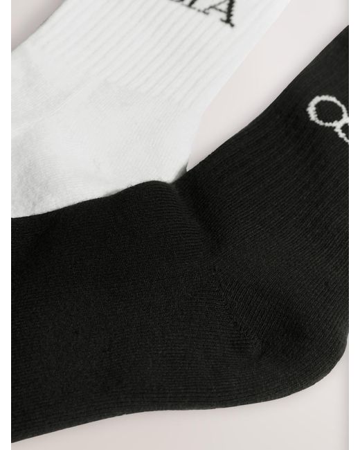 OSIA Black Socks 2 Pack
