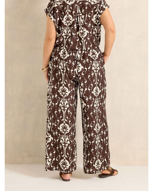 Evans White Air Flow Trousers