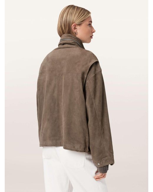 AllSaints Brown Allsaints Clay Jacket