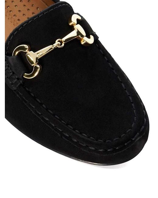 Dune Black Glenniee Comfort Snaffle Loafers