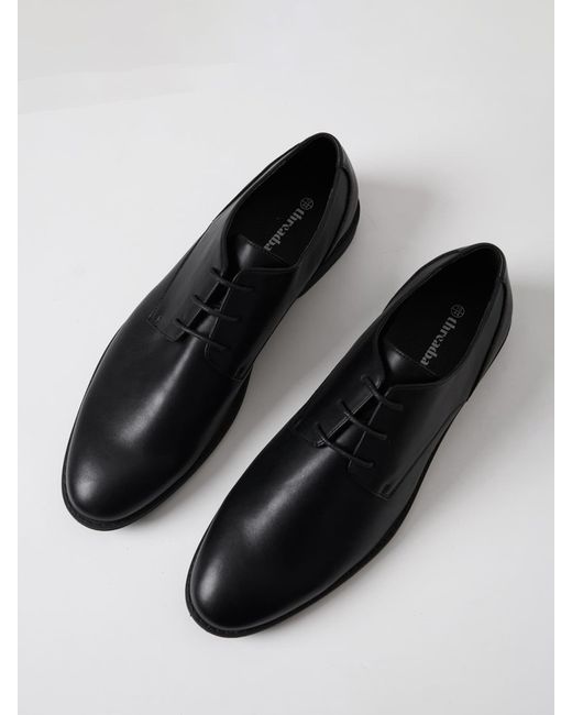 Threadbare White Derby Shoes for men