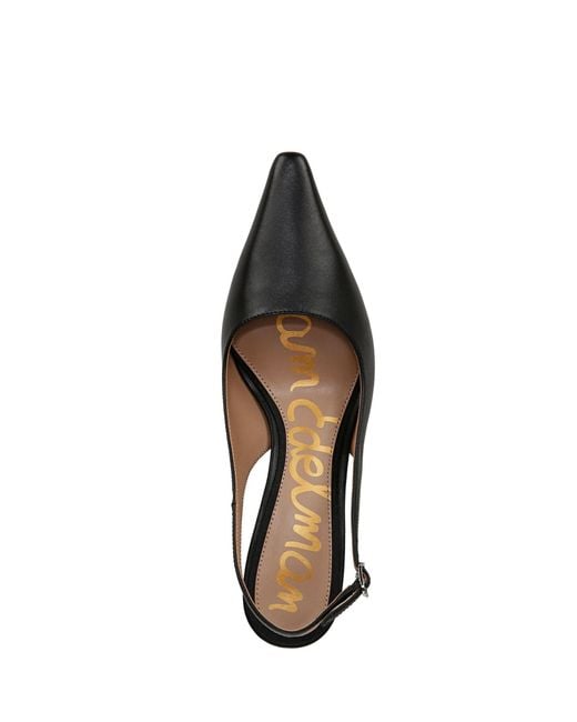 Sam Edelman Black Bianka Sling Regular Fit Slingback