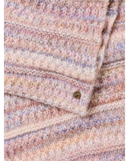 FatFace Pink Fatface Ivory Spacedye Snood