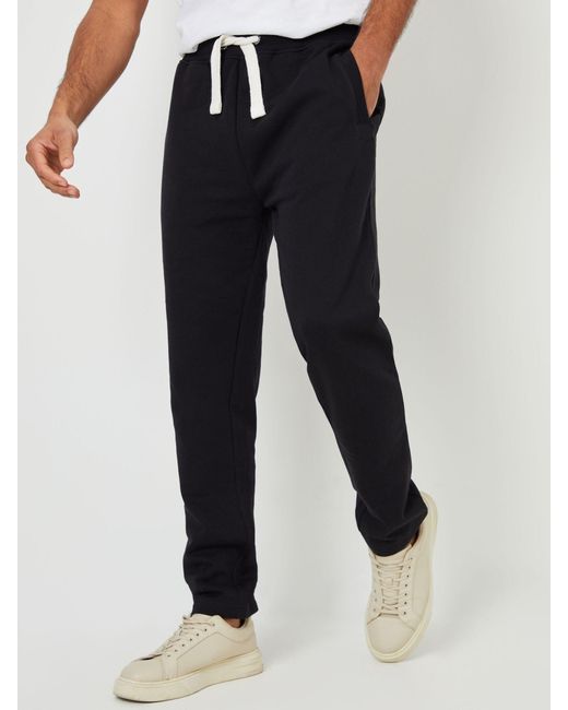 Threadbare Black Straight Leg Joggers for men