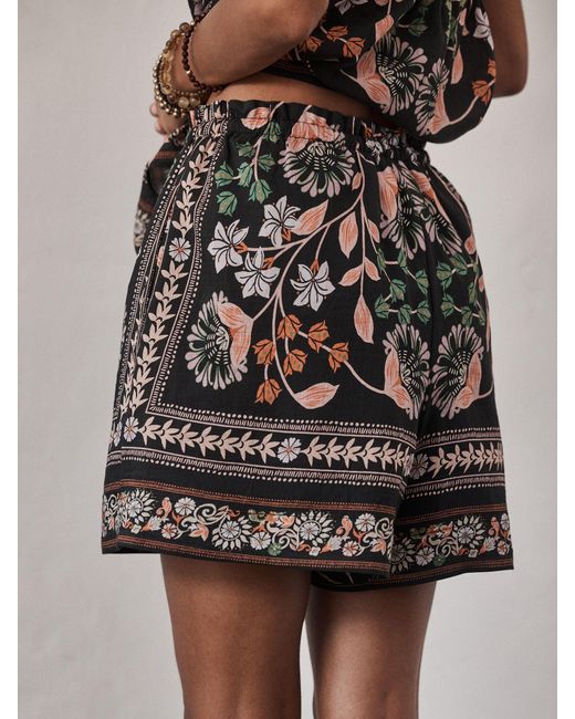 Next Brown Shorts