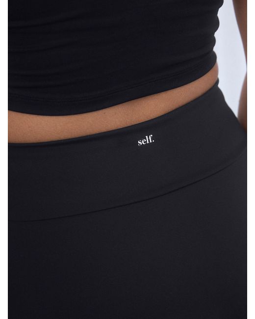 Self Black Tennis Skirt
